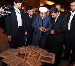 Irani president Tez pir mosque visit