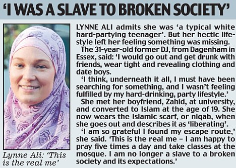White Women covnersion to Islam