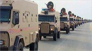 Saudi Troops increase in Bahrain