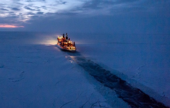 Ship Sale at North Pole on Winter Olympics 2014