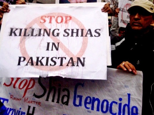 Protest in NY against Shia Killing in Pakistan