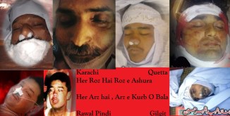 Shaheed Ali Abbas , Altaf Hussain , Ashfaq Hussain , Azhar Hussain , Tanveer Bangash, Kashif Imam Dec 2012 , Karachi, Quetta