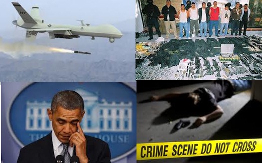 US Killing People around the World , Now at Home