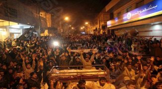 Alamdar Road Suicide Blast Sit In , 11 Jan 2013
