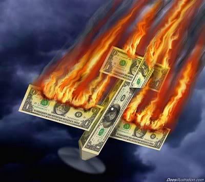 Dollar Going Down in Flames