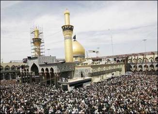 Pilgrims in Karbala