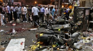 Bomb Blasts in Hyderabad , India 22 Feb 2013