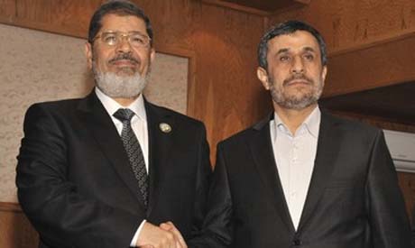 Egytian & Irani Presidents Morsi and Ahmedinijad