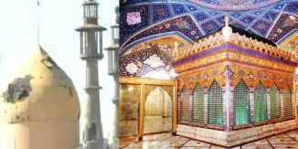 HOly Shrine of Bibi Sakina Partly Damaged 16 Feb 2013