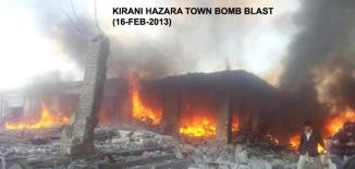 Kirani Road Blast , Quetta , 16 Feb 2013.n
