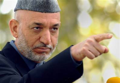 Afghan President Hamid Karzai
