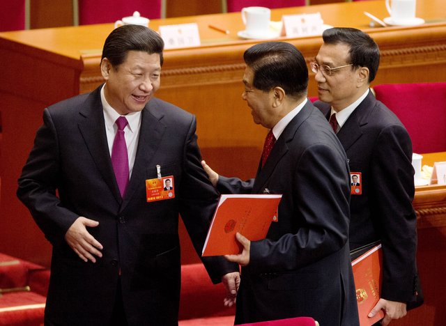 China's President Xi Jinping & Li Keqiang