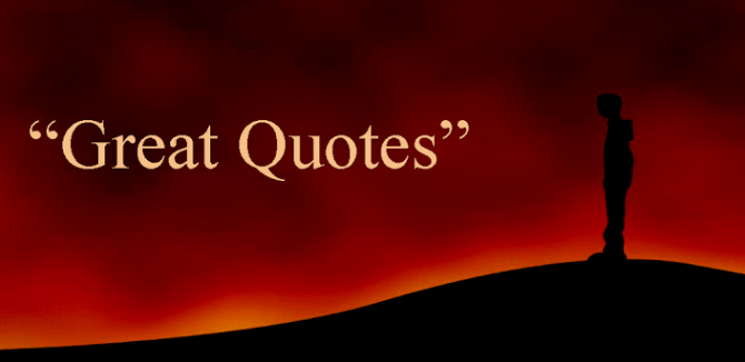 Great Quotes