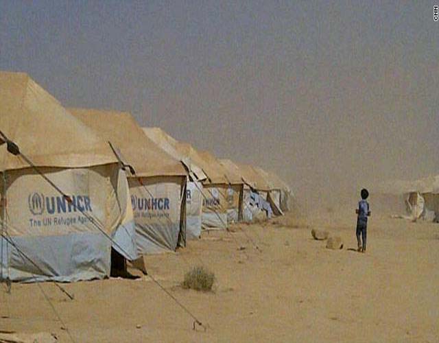 Al Za tri Camp in Jordan