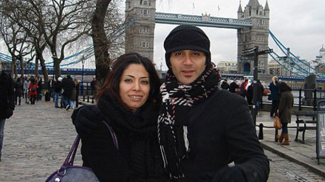 Dr. Fatima Haji & her Husband Jalal Marzouk in London