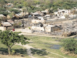 Myanmar's Madressa where 40 Muslims were Killed on 21 March , 2013