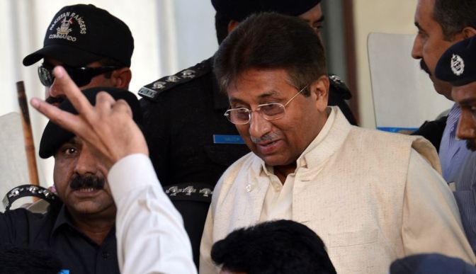 Pervez Musharraf arrested