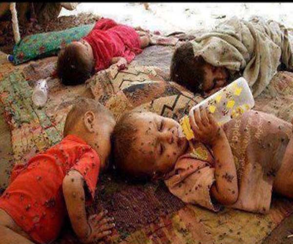 Syrian Children under condemnable Conditions at Refugee Camps