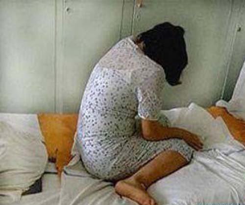 Syrian Rape victim at Refugee Camp