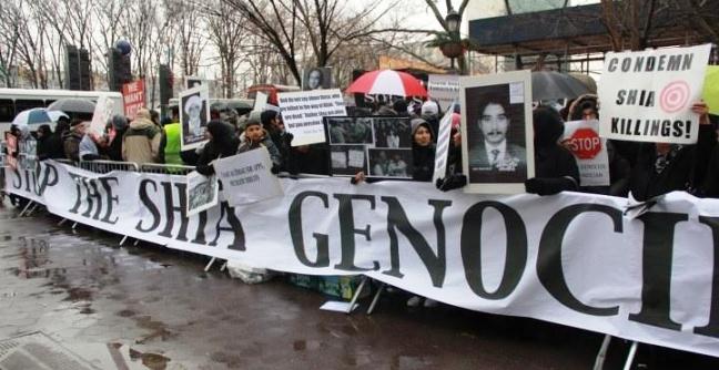 Protest against Shia Genocide in Pakistan