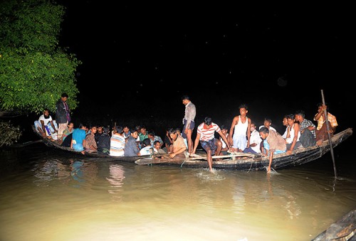Rohingya Muslims Boat Capsizes
