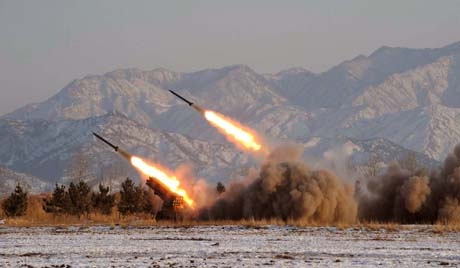 Syria fires Rockets into Golan Heights