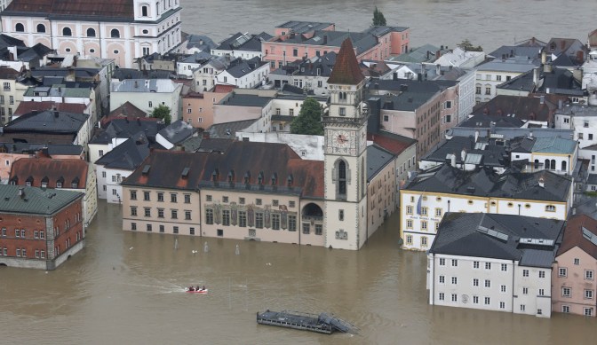 Flood in Central Europe a