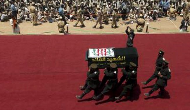 Remains of Houthi group leader buried in Sanaa