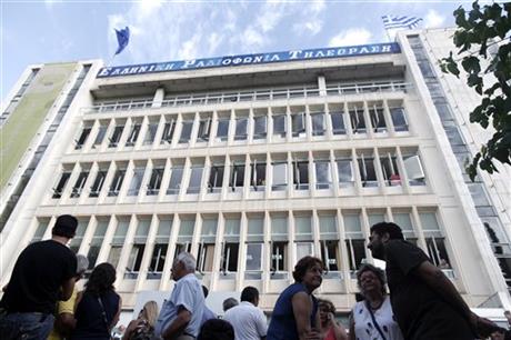 Greek Govt Closes Down EPT , State TV and Radio Stations