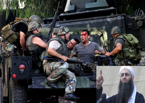 Lebanese army attacked by Assir