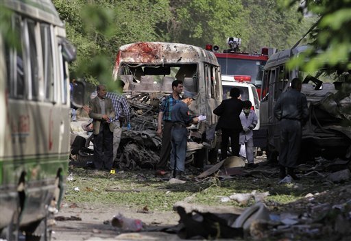 Taliban Suicide Bomber Kills 17 outside Supreme Court in Kabul