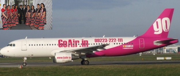 Indian Go Air Female Cabin Crew