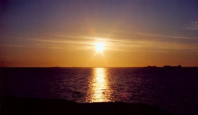 Mid nigth Sun Over the Artic Belt