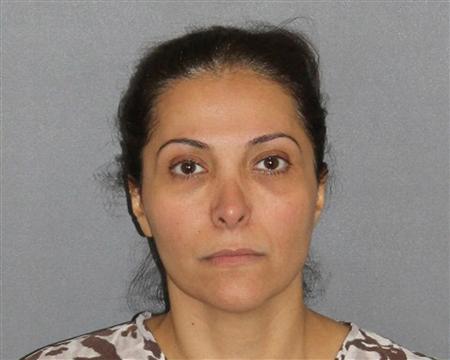 Meshael Alayban seen in this undated booking photo released by the Irvine police department