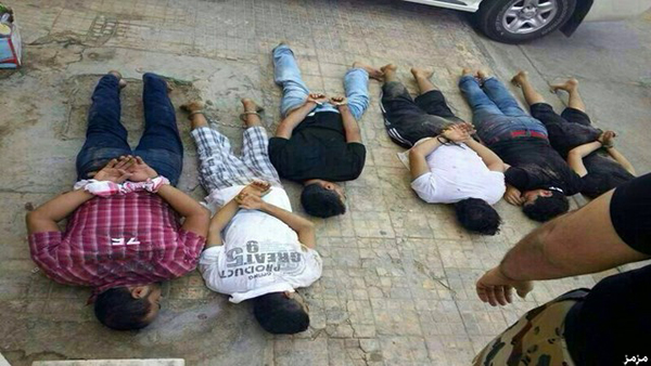 Saudi Shia Men detained after Burning & Destroying their homes.jpg-large