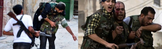 Syrian rebel groups Infighting
