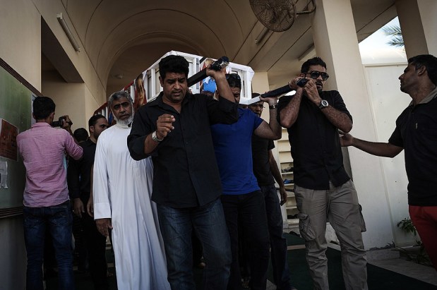 BAHRAIN-POLITICAL-UNREST-FUNERAL