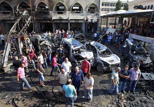 Blast in Masjid Salam , Tripoli