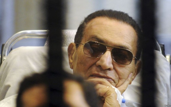 Ex Egyptian President Hosni Mubarrak