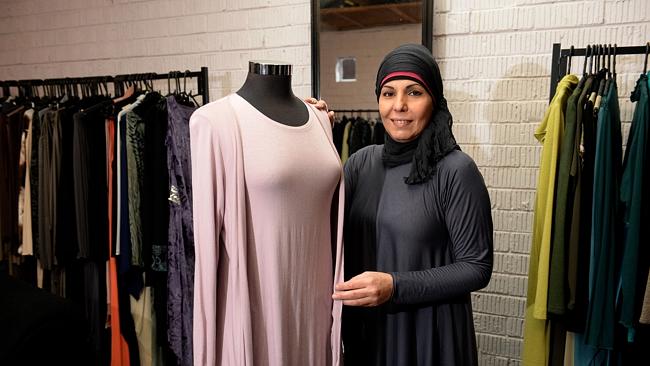 Muslim women's fashion exhibition