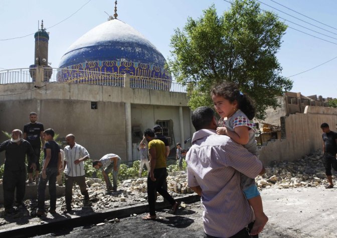 Baghdad Shiite Mosque Bomb Blasted
