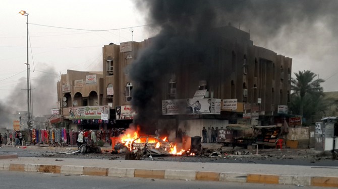 Baghdad's Shiite Neighborhood Car Bomb Blast