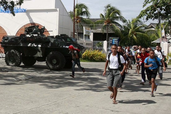 Muslim MNLF Rebels take over Southern City of Philippines