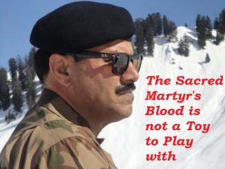 Pakistani Major General Sanaullah Martyred By Taliban 15 Sept , 2013