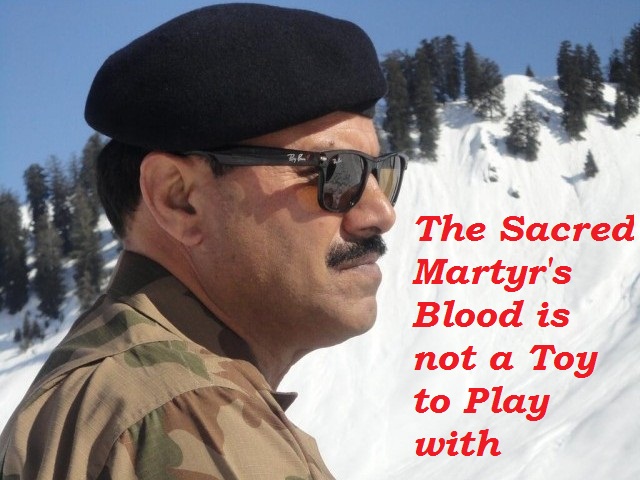 Pakistani Major General Sanaullah Martyred By Taliban 15 Sept , 2013