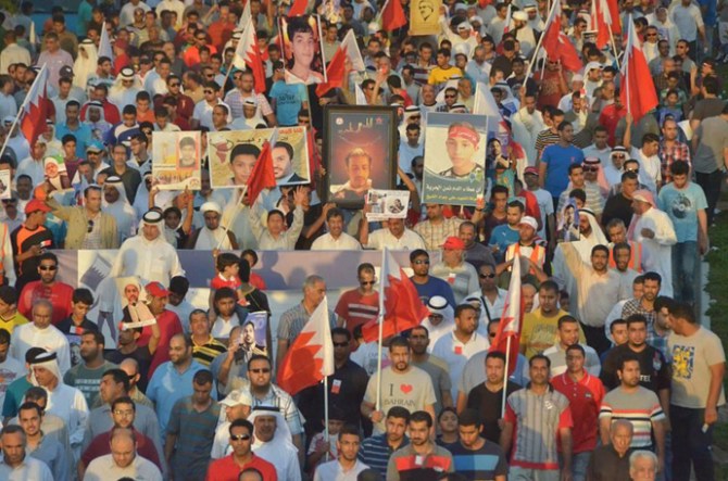 Protest By Al Wefaq in Budaiya , 27 Sept , 2013 f