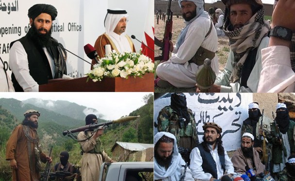 Taliban Terrorist being Pictured against their Islamic Injunctions of Photographry Prohibited