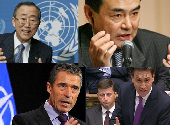 UK , UN , Nato , China oppose strike agianst Syria