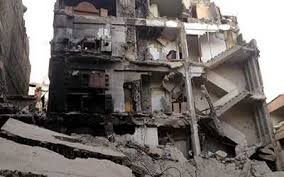 Iraq School Building after Suicide Blast 6 Oct , 2013