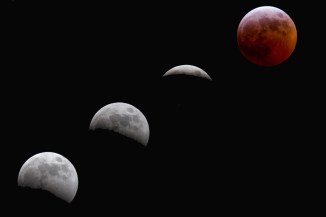 Lunar Eclipse around the World